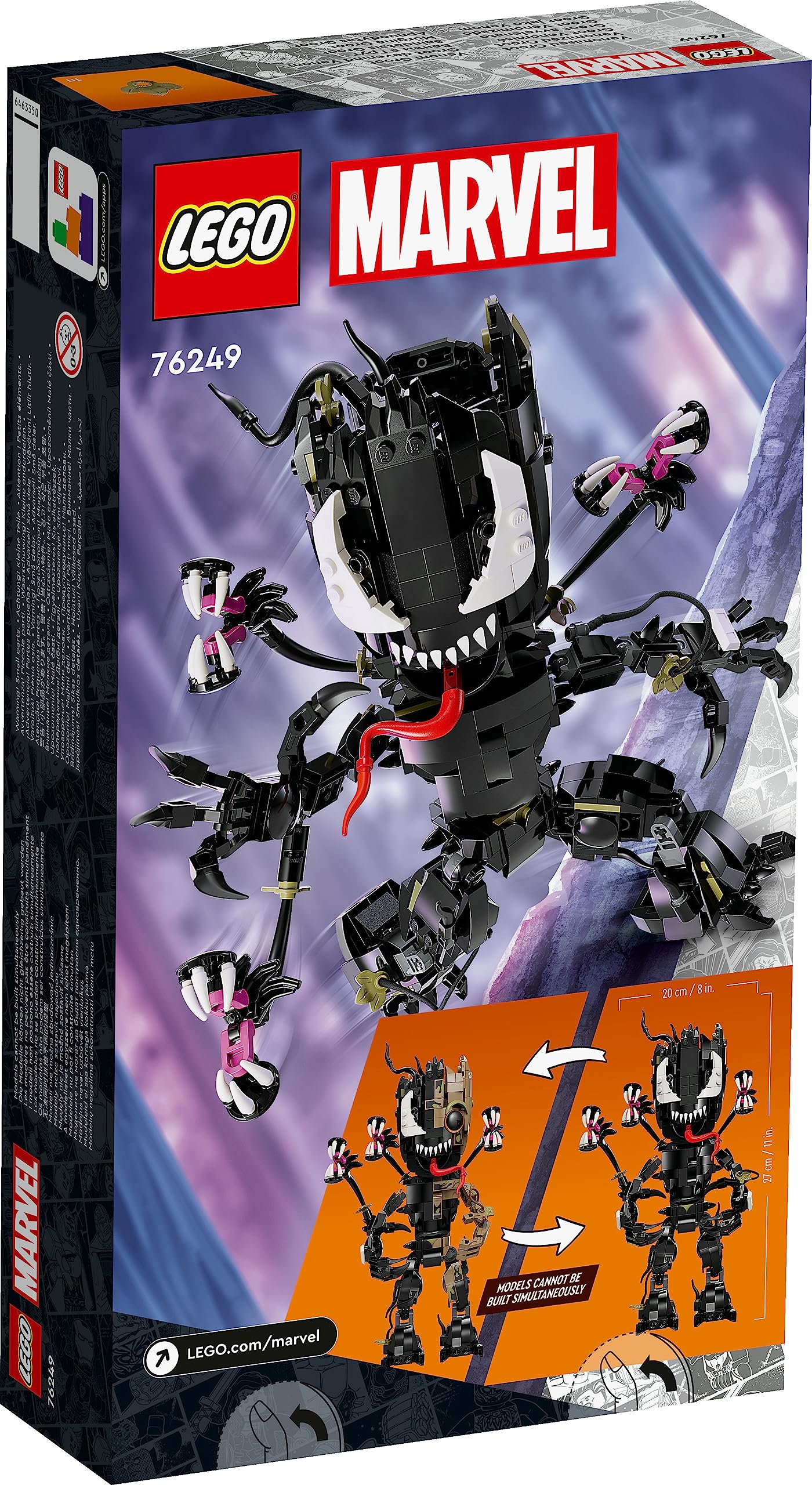 Foto 7 pulgar | Juguete De Construcción Lego Marvel Venomized Groot 76249 630 Piezas - Venta Internacional.