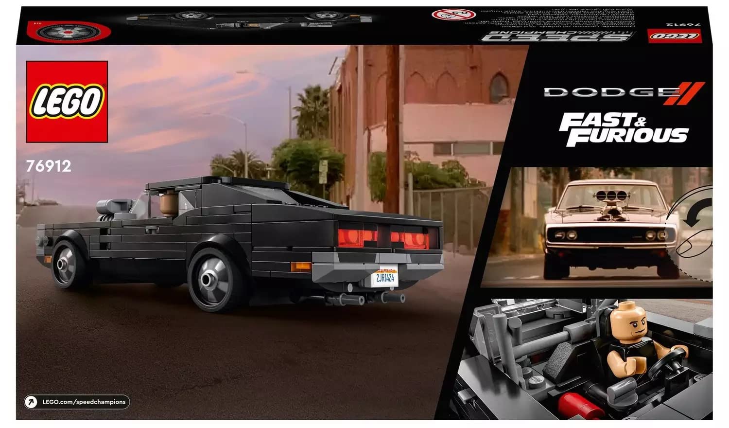 Foto 4 | Dodge Charger R/t Rápido Y Furioso De Juguete Lego Technic 1970 - Venta Internacional.