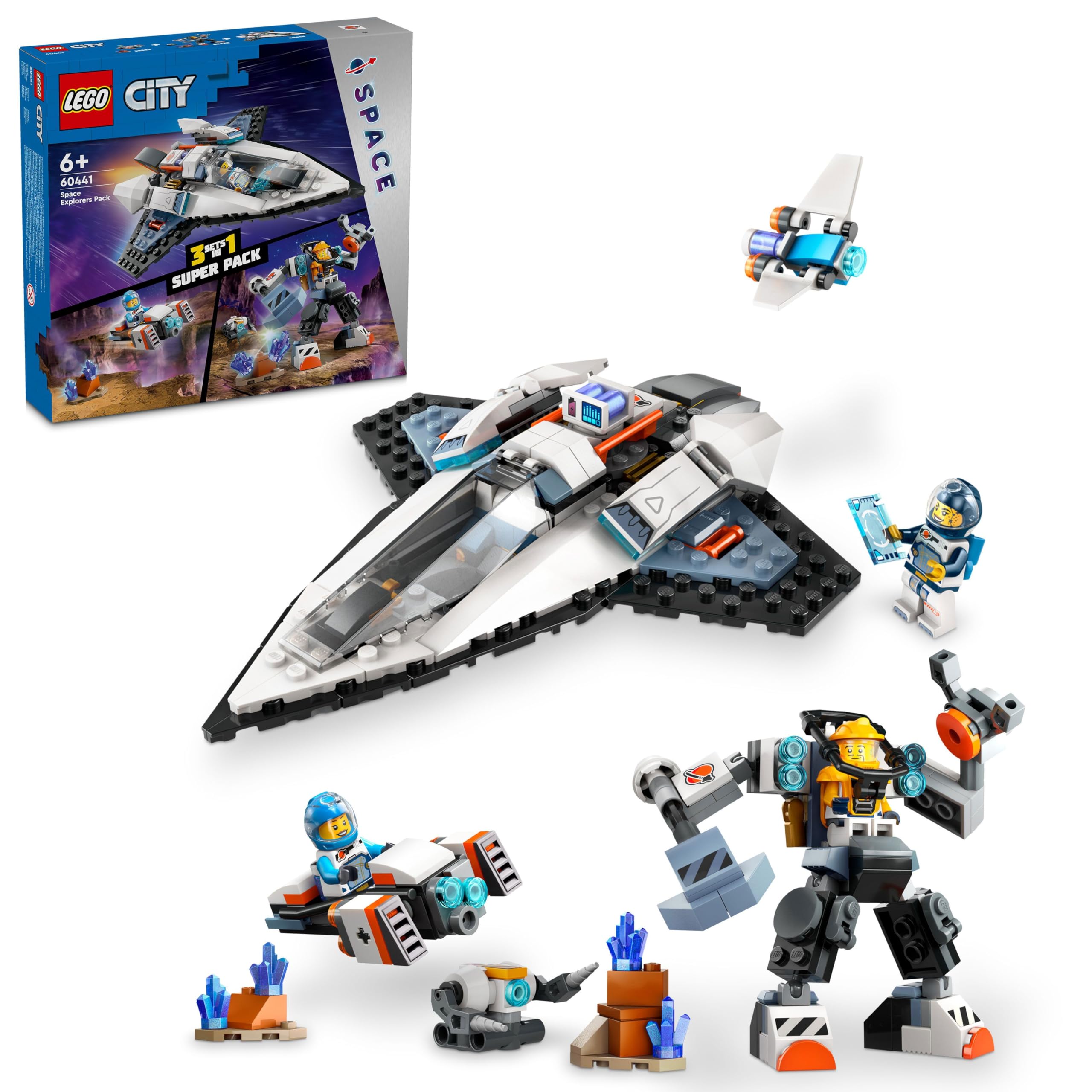 Foto 1 | Paquete Lego City Space Explorers De Juguete 60441 Con 426 Piezas - Venta Internacional.