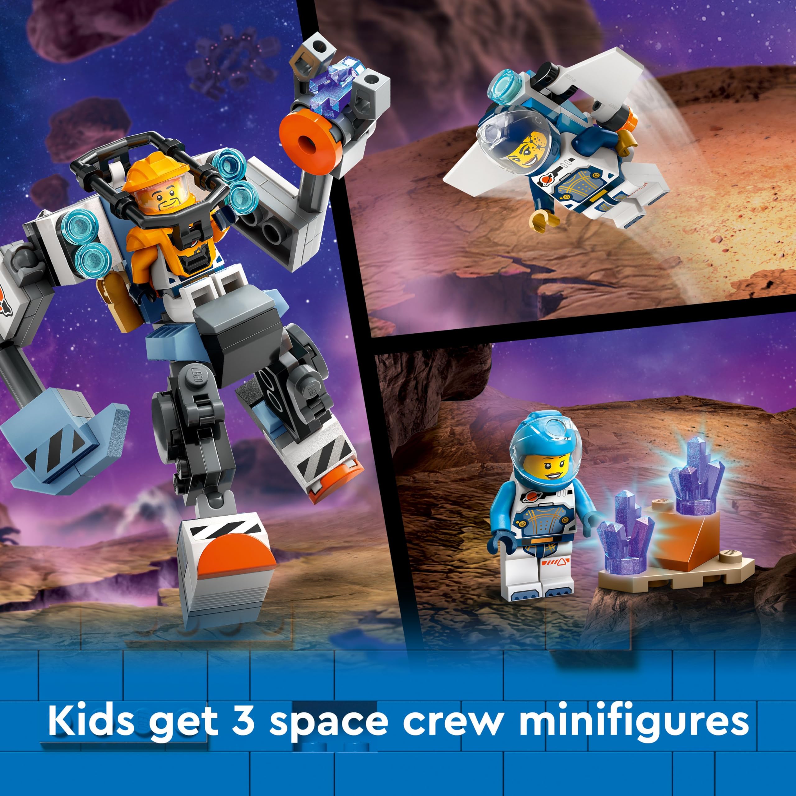 Foto 3 | Paquete Lego City Space Explorers De Juguete 60441 Con 426 Piezas - Venta Internacional.