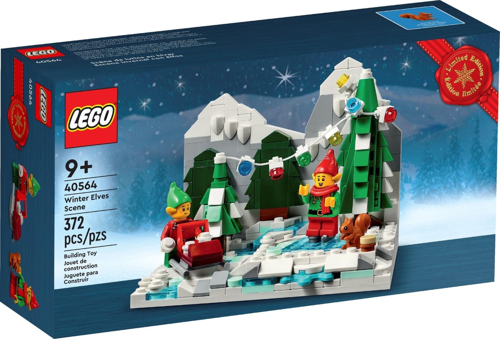 Foto 2 pulgar | Juguete Lego Winter Elves Scene 40564 Con 372 Piezas - Venta Internacional.