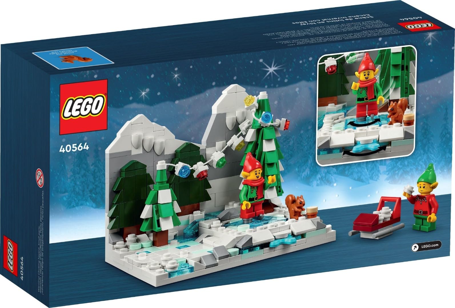 Foto 3 pulgar | Juguete Lego Winter Elves Scene 40564 Con 372 Piezas - Venta Internacional.