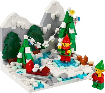Foto 3 | Juguete Lego Winter Elves Scene 40564 Con 372 Piezas - Venta Internacional.
