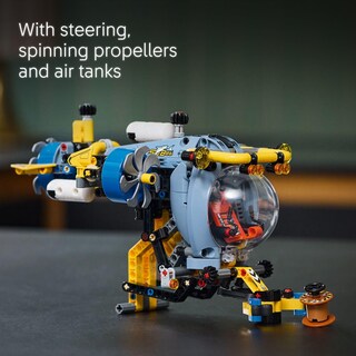 Foto 3 | Juguete De Construcción Lego Technic Deep-sea Research Submarine 42201 - Venta Internacional.