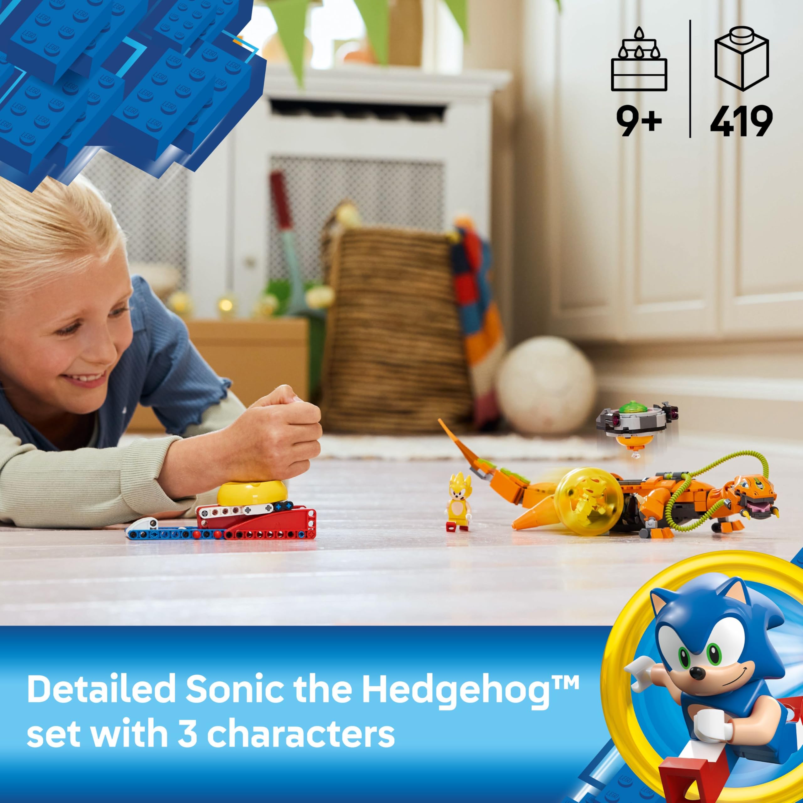Foto 3 pulgar | Juguete Lego Sonic The Hedgehog Super Shadow Contra Biolizard 77003 - Venta Internacional.