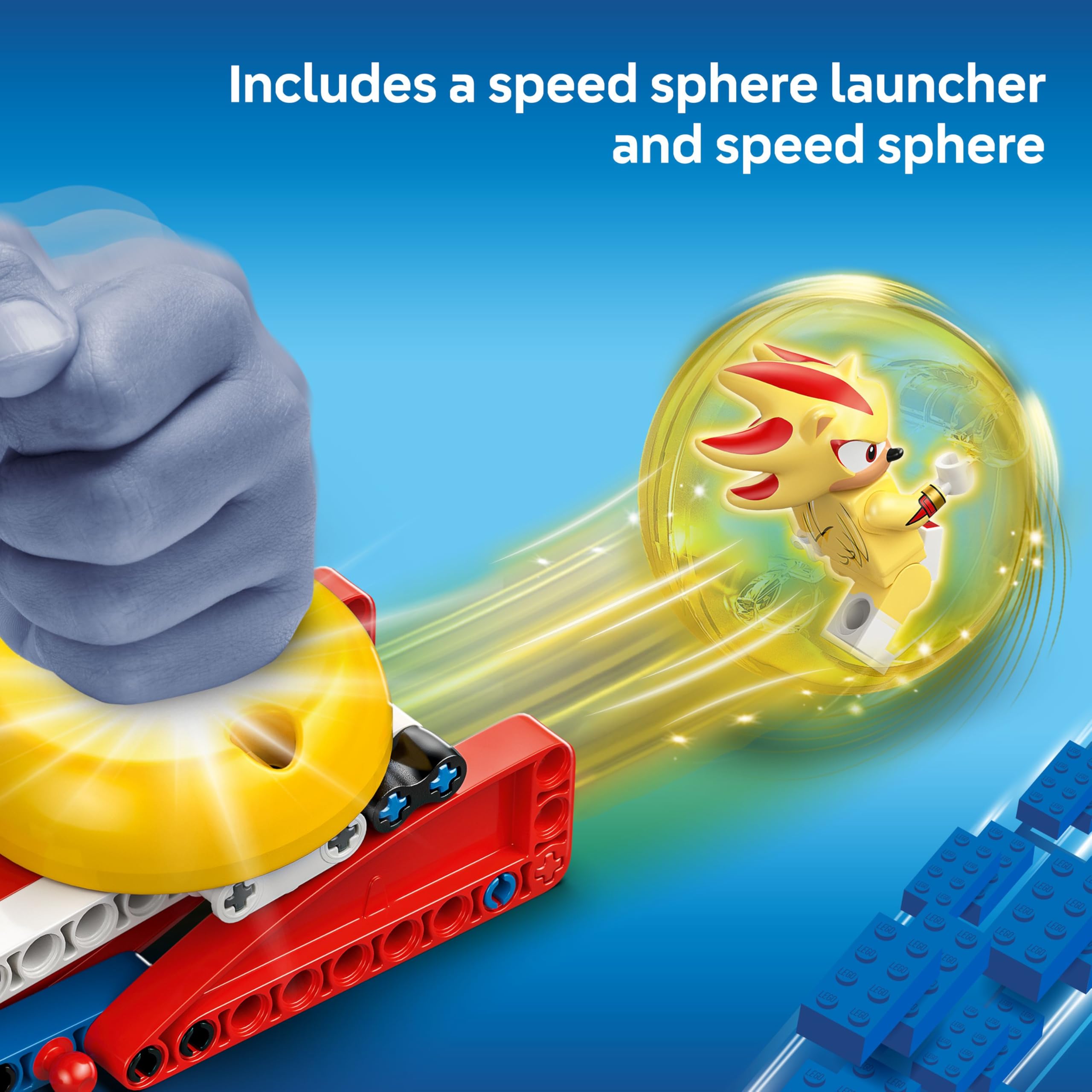 Foto 4 pulgar | Juguete Lego Sonic The Hedgehog Super Shadow Contra Biolizard 77003 - Venta Internacional.