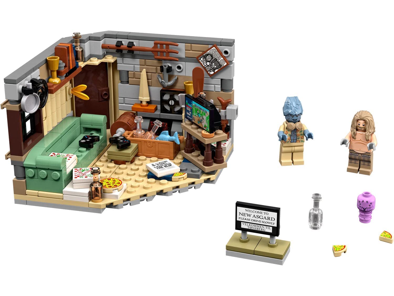 Foto 4 pulgar | Lego Marvel Avengers Endgame Bro Thor, El Nuevo Asgard De 265 Piezas - Venta Internacional.