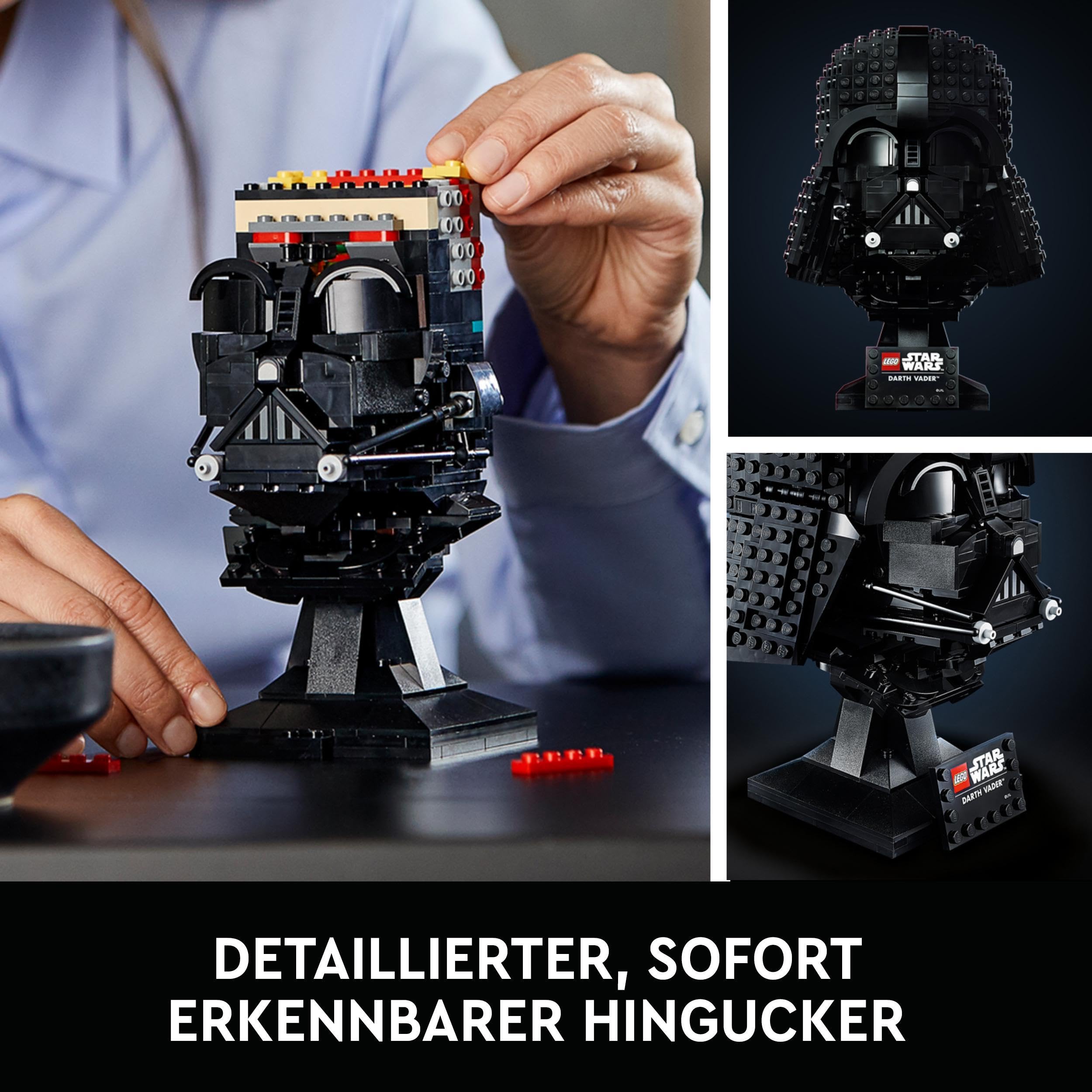 Foto 6 | Juguete De Construcción Lego Star Wars Darth Vader Helmet 75304 - Venta Internacional.