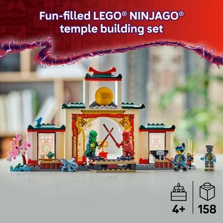 Foto 2 | Set De Juego De Construcción Lego Ninjago Ninja Spinjitzu Temple 71831 - Venta Internacional.