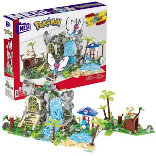 Foto 1 | Set De Juguetes De Construcción Mega Pokémon Jungle Voyage 1362 Piezas - Venta Internacional.