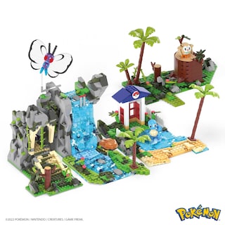 Foto 2 | Set De Juguetes De Construcción Mega Pokémon Jungle Voyage 1362 Piezas - Venta Internacional.