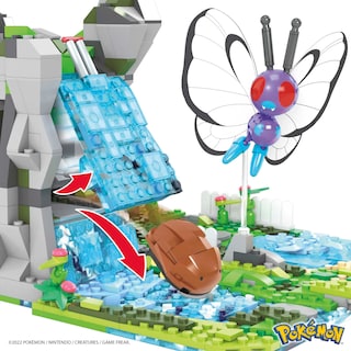 Foto 5 | Set De Juguetes De Construcción Mega Pokémon Jungle Voyage 1362 Piezas - Venta Internacional.