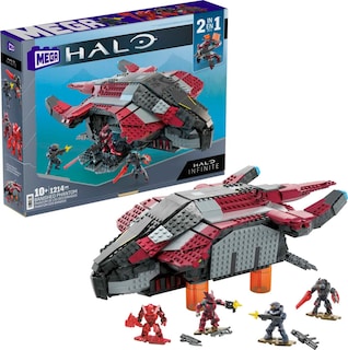 Foto 1 | Set De Construcción De Juguetes Mega Halo Infinite Banished Phantom Con 1214 Piezas - Venta Internacional.