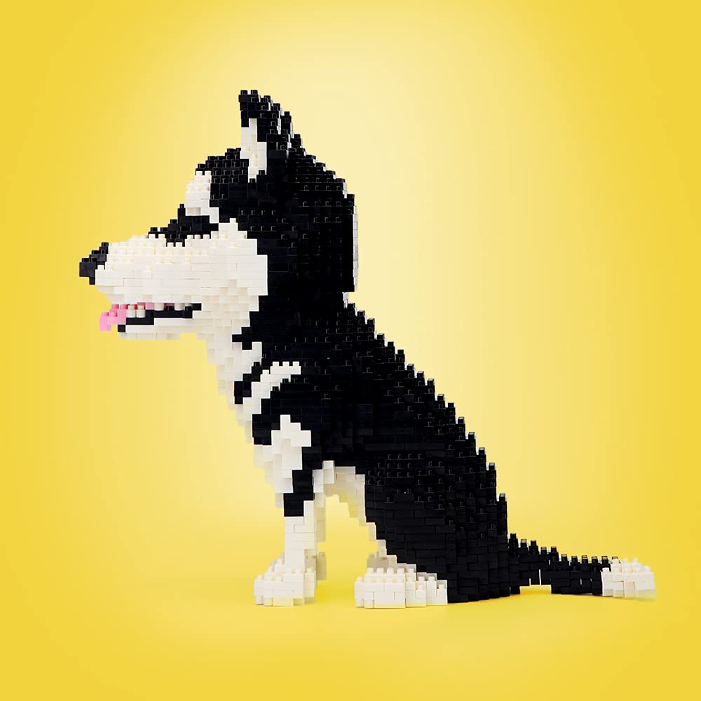 Foto 4 | Bloques De Construcción Uvini Pets Husky Micro Bricks, 1900 Piezas - Venta Internacional.