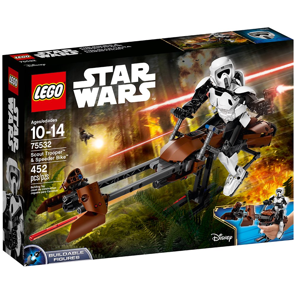 Foto 6 pulgar | Kit De Construcción Lego Star Wars Scout Trooper & Speeder Bike - Venta Internacional.