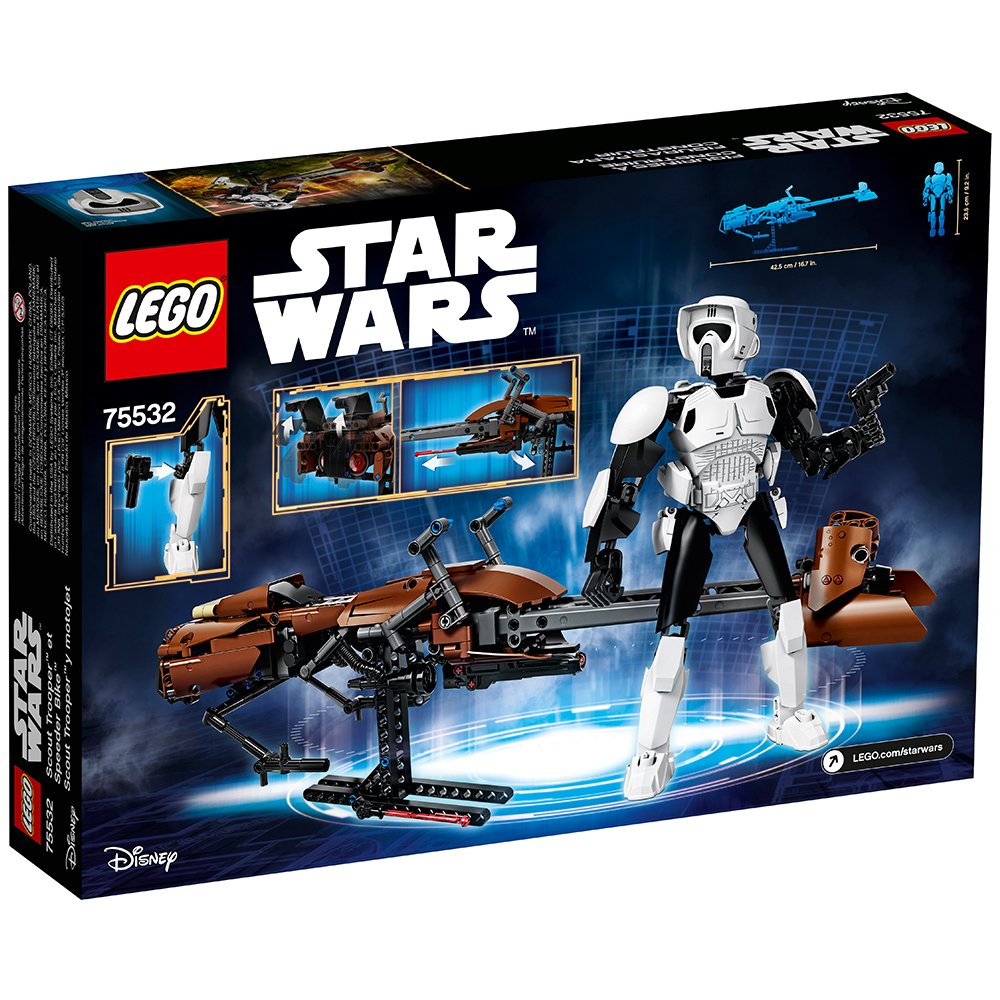 Foto 7 pulgar | Kit De Construcción Lego Star Wars Scout Trooper & Speeder Bike - Venta Internacional.