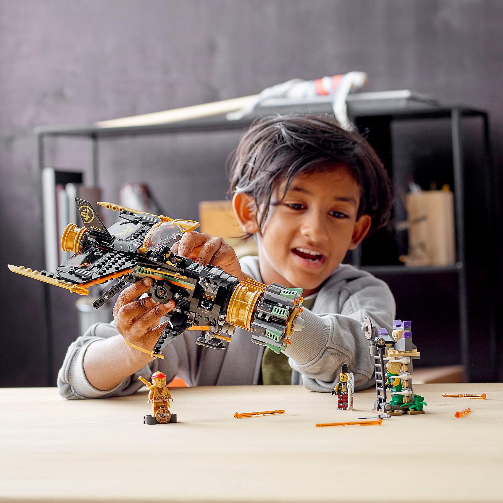 Foto 2 | Juguete Lego 71736 Ninjago, El Avión A Reacción Multimisil De Más De 8 Años - Venta Internacional.