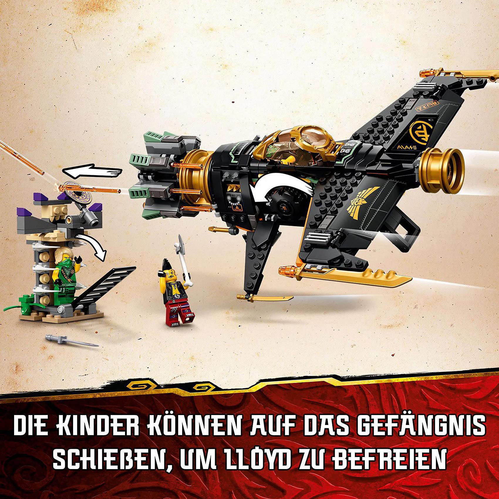 Foto 6 pulgar | Juguete Lego 71736 Ninjago, El Avión A Reacción Multimisil De Más De 8 Años - Venta Internacional.