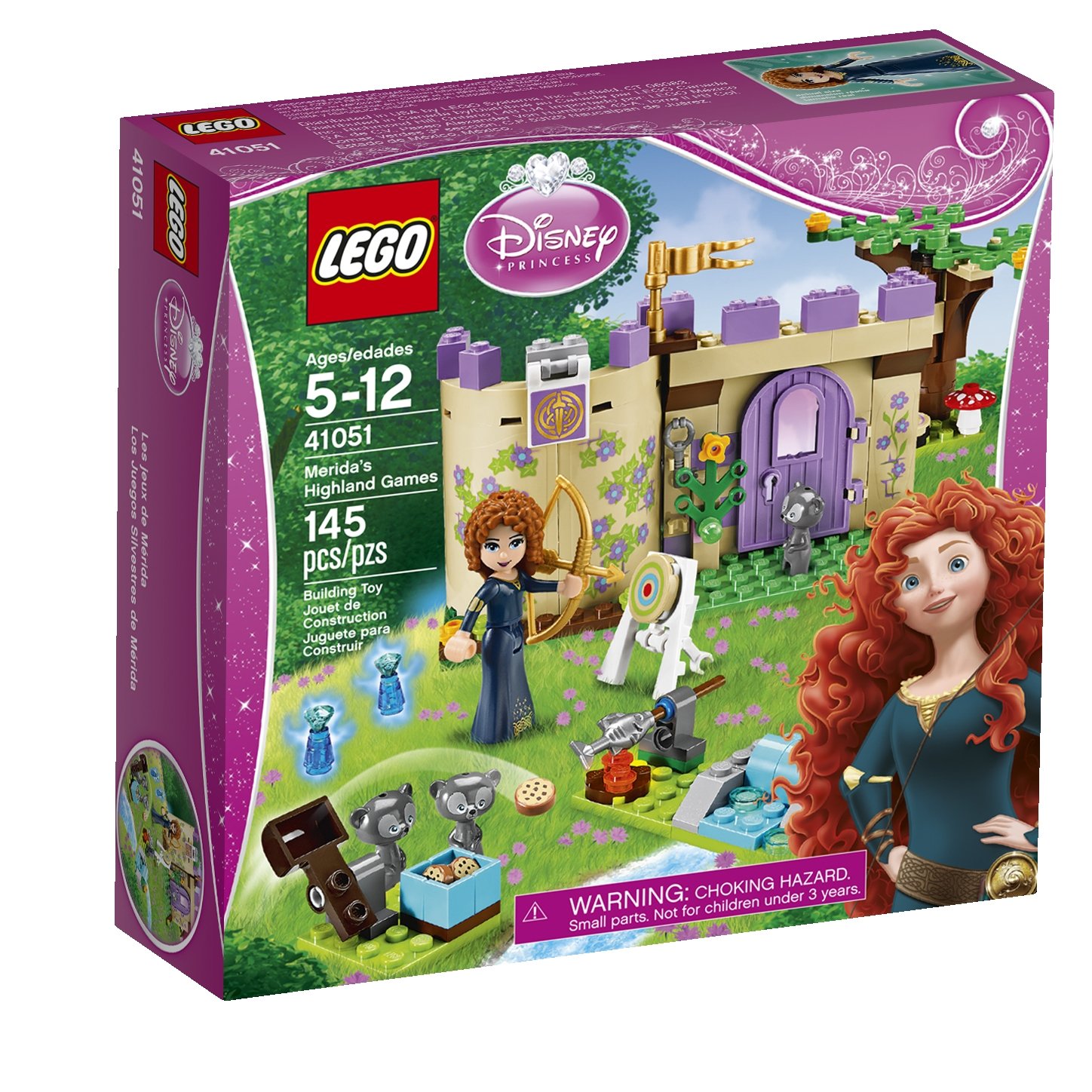 Foto 2 pulgar | Juguete Lego Disney Princess 41051 Merida's Highland Games - Venta Internacional.