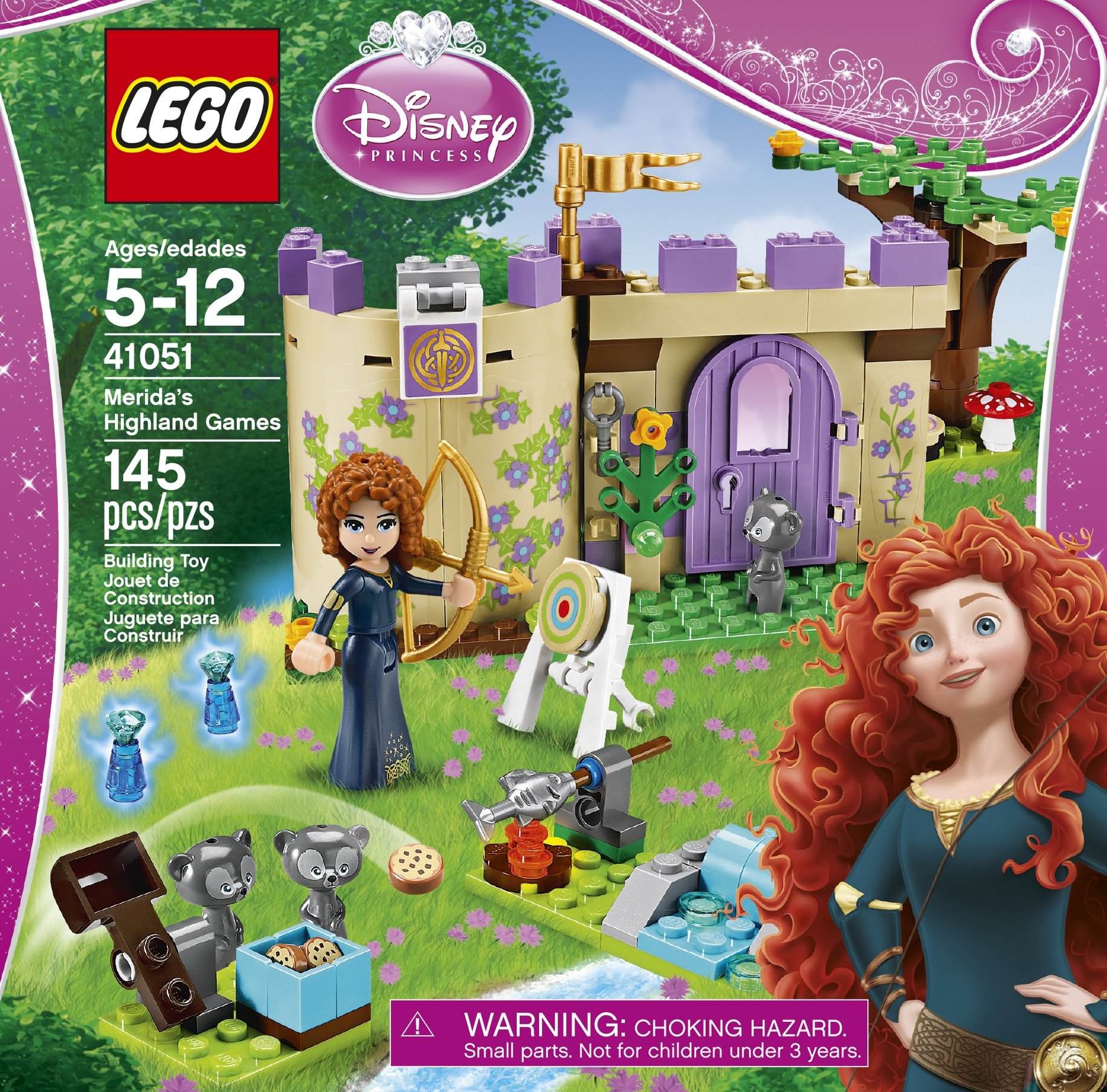 Foto 3 pulgar | Juguete Lego Disney Princess 41051 Merida's Highland Games - Venta Internacional.