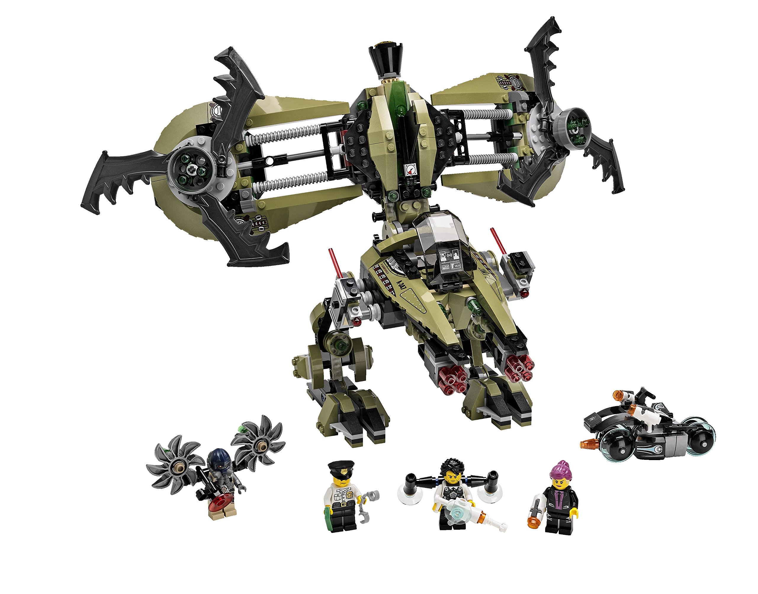 Foto 5 pulgar | Juguete Lego Ultra Agents 70164 Hurricane Heist Con 4 Minifiguras - Venta Internacional.
