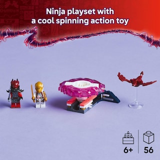 Foto 2 | Juguete De Construcción Lego Ninjago El Dragón De Sora Spinjitzu Spinner 71824 - Venta Internacional.