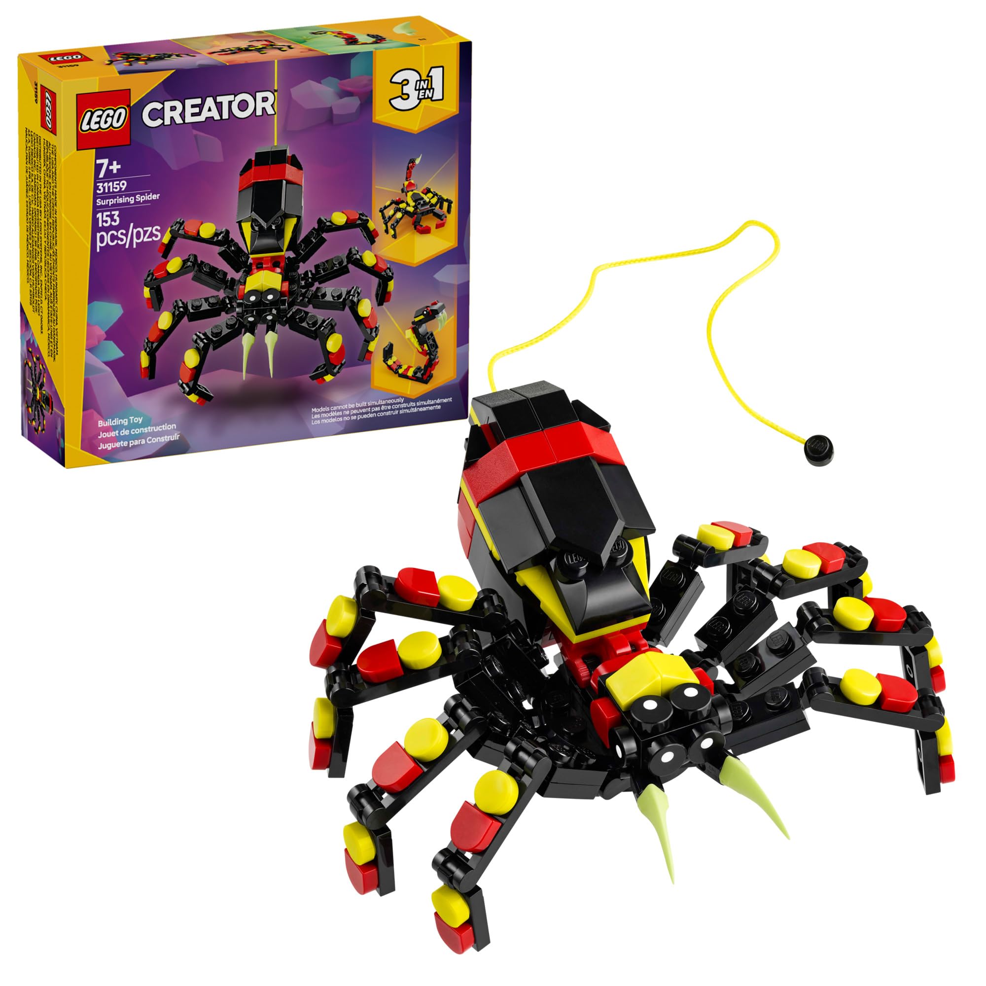 Juguete De Construcción Lego Creator 3 En 1 Wild Animals 31159 - Venta Internacional.