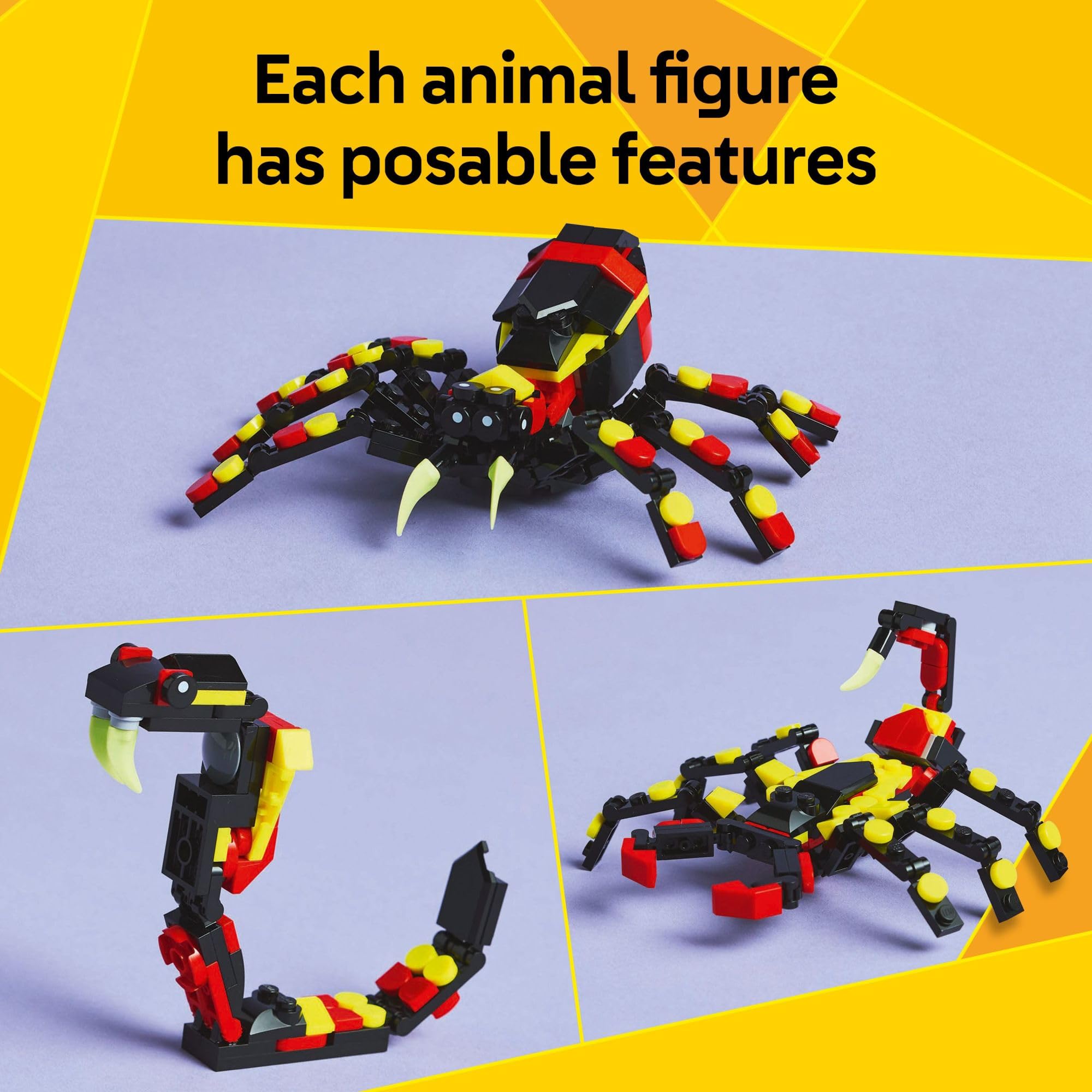 Foto 5 pulgar | Juguete De Construcción Lego Creator 3 En 1 Wild Animals 31159 - Venta Internacional.