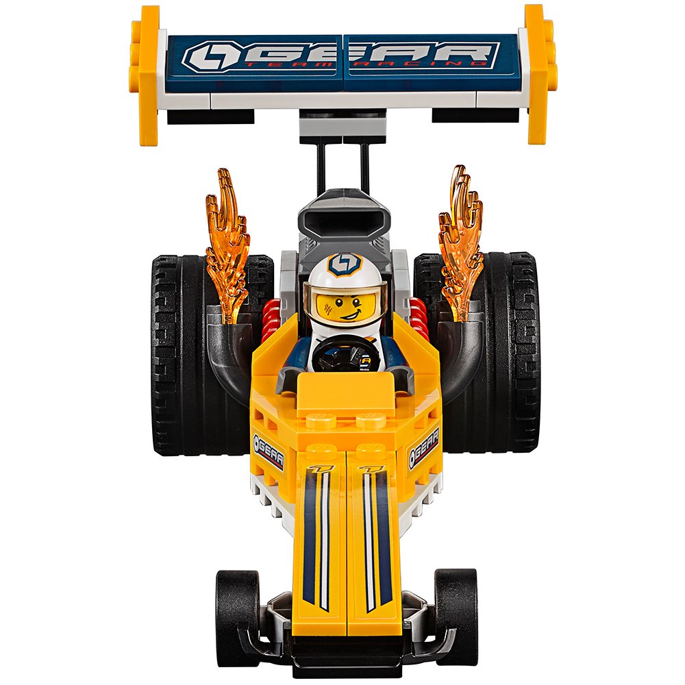 Foto 5 pulgar | Juguete Lego City Great Vehicles Dragster Transporter 60151 - Venta Internacional.