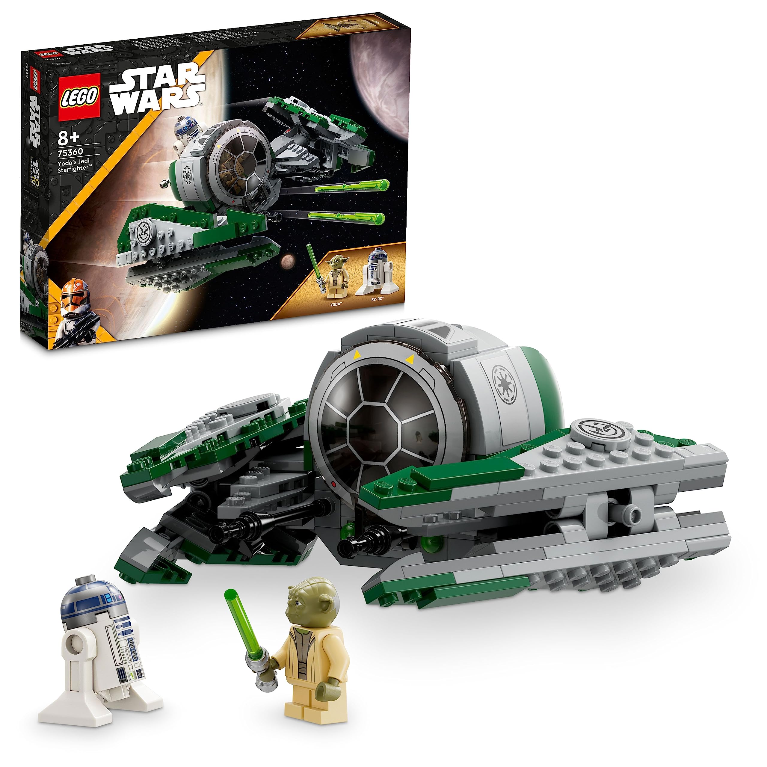Juguete De Construcción Lego 75360 Star Wars Yoda's Jedi Starfighter - Venta Internacional.