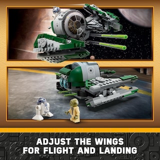 Foto 3 | Juguete De Construcción Lego 75360 Star Wars Yoda's Jedi Starfighter - Venta Internacional.