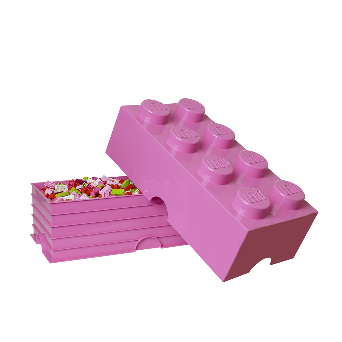 Caja De Almacenamiento Lego Room Copenhagen 8 Bright Pink 4.7l - Venta Internacional.