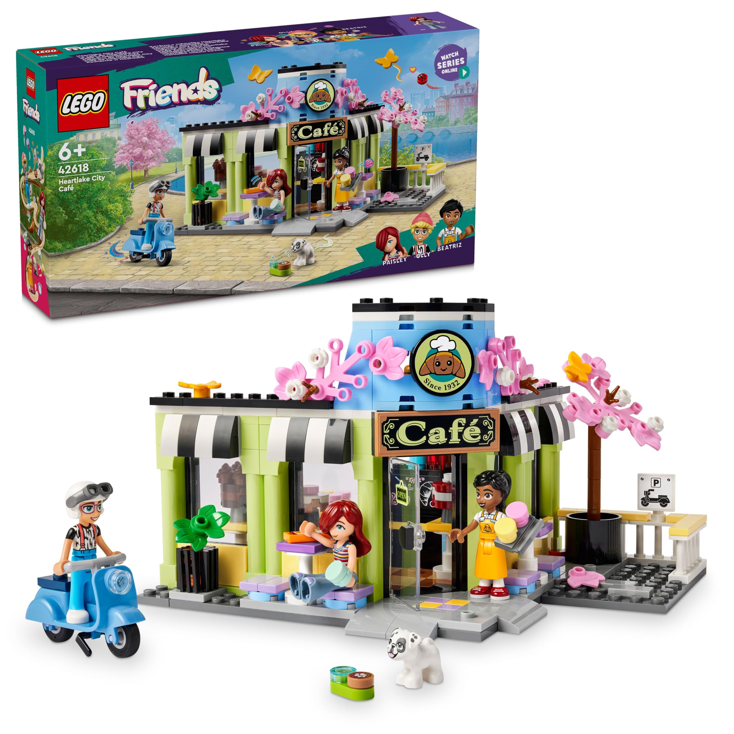 Foto 1 | Juguete De Construcción Lego Friends Heartlake City Cafe 42618 - Venta Internacional.