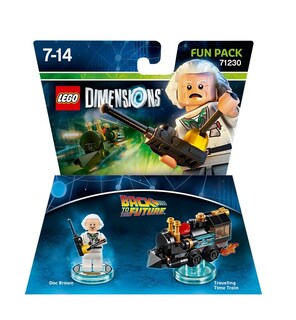 Foto 1 | Divertido Paquete Lego Dimensions De Toy Back To The Future Doc Brown - Venta Internacional.