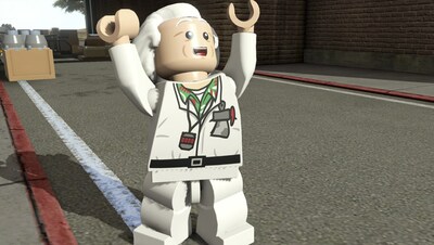 Foto 2 | Divertido Paquete Lego Dimensions De Toy Back To The Future Doc Brown - Venta Internacional.