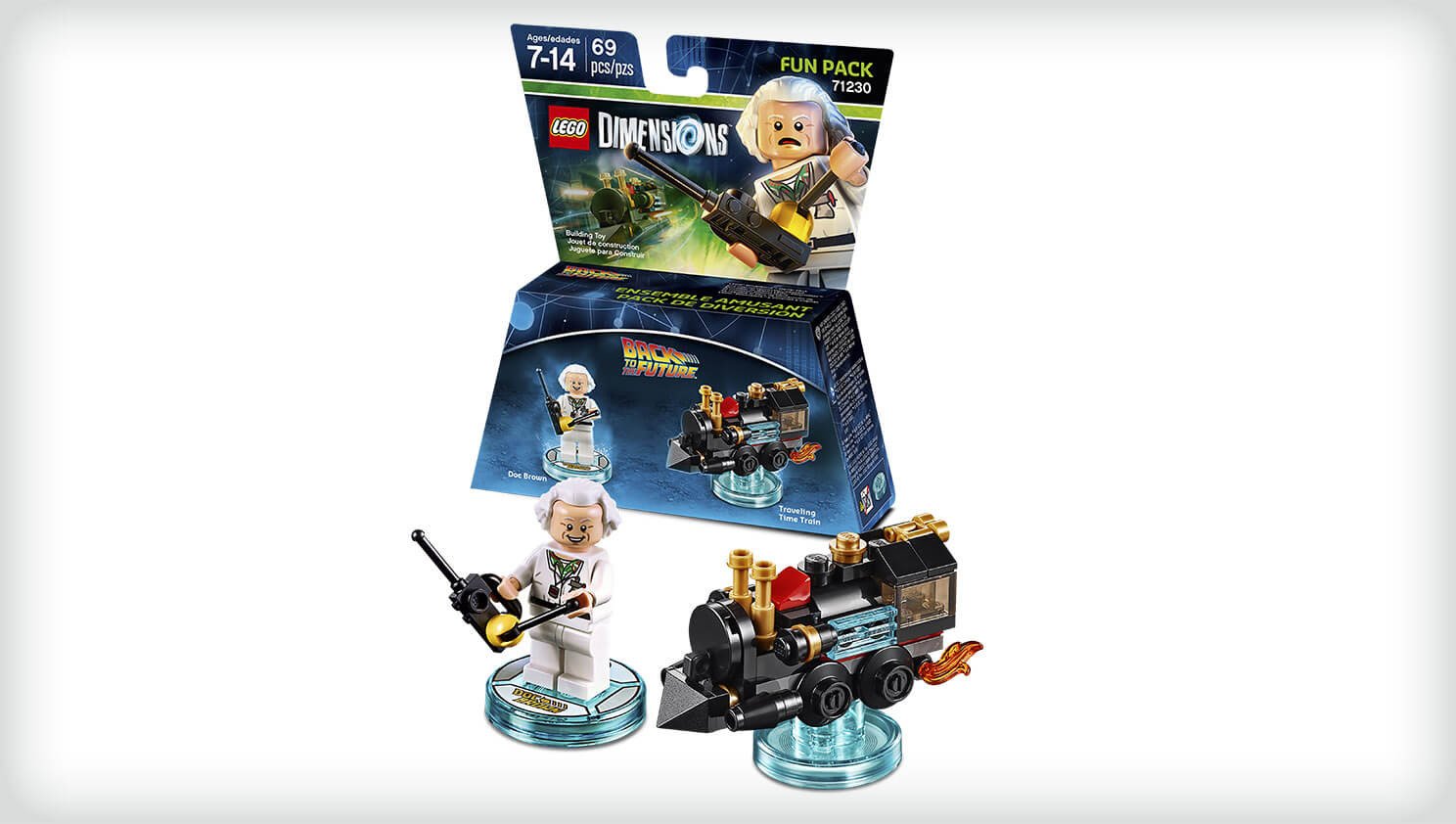 Foto 4 pulgar | Divertido Paquete Lego Dimensions De Toy Back To The Future Doc Brown - Venta Internacional.