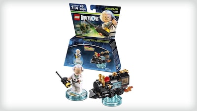 Foto 3 | Divertido Paquete Lego Dimensions De Toy Back To The Future Doc Brown - Venta Internacional.
