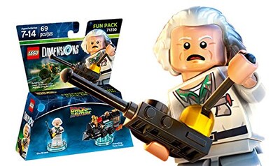 Foto 4 | Divertido Paquete Lego Dimensions De Toy Back To The Future Doc Brown - Venta Internacional.