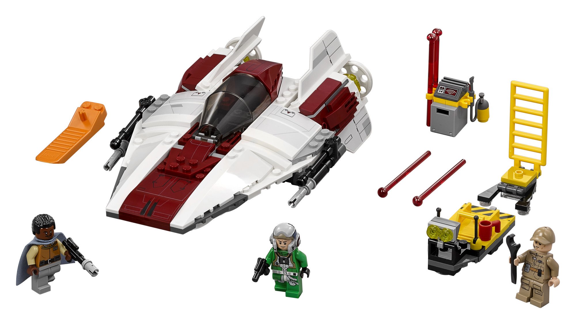 Kit De Construcción Lego Star Wars A-wing Starfighter 75175 - Venta Internacional.