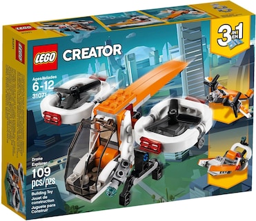 Foto 2 | Drone Explorer 31071 De Juguete Lego Creator Con Modelo 3 En 1 - Venta Internacional.