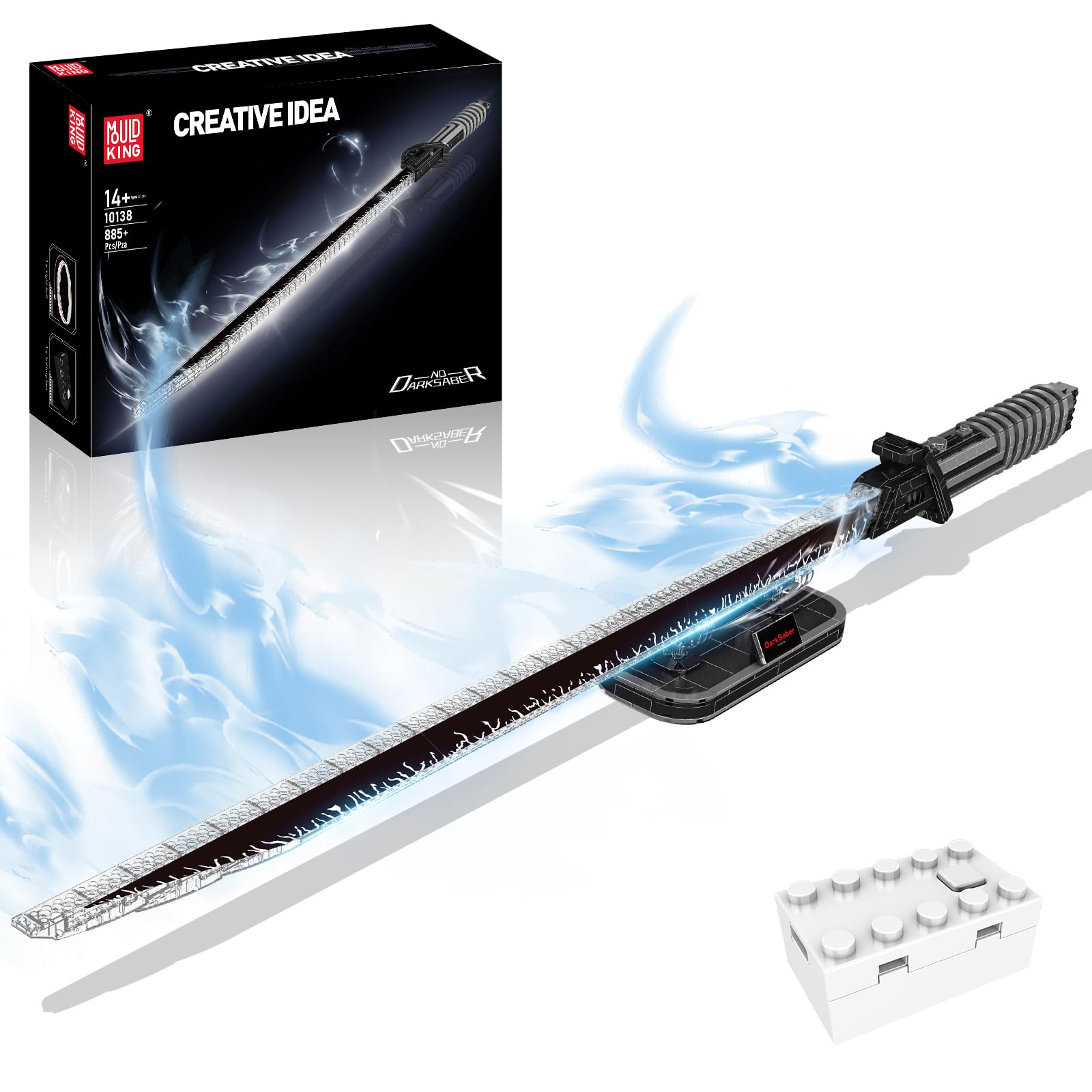 Set De Construcción Mould King Darksaber Lightsaber Con Más De 885 Piezas - Venta Internacional.