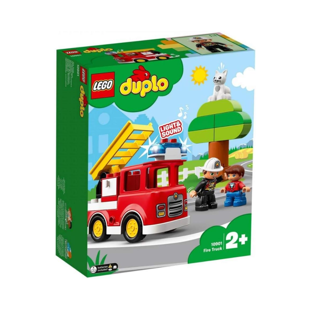 Kit Lego Duplo Camión De Bomberos Color Multicolor Interactivo