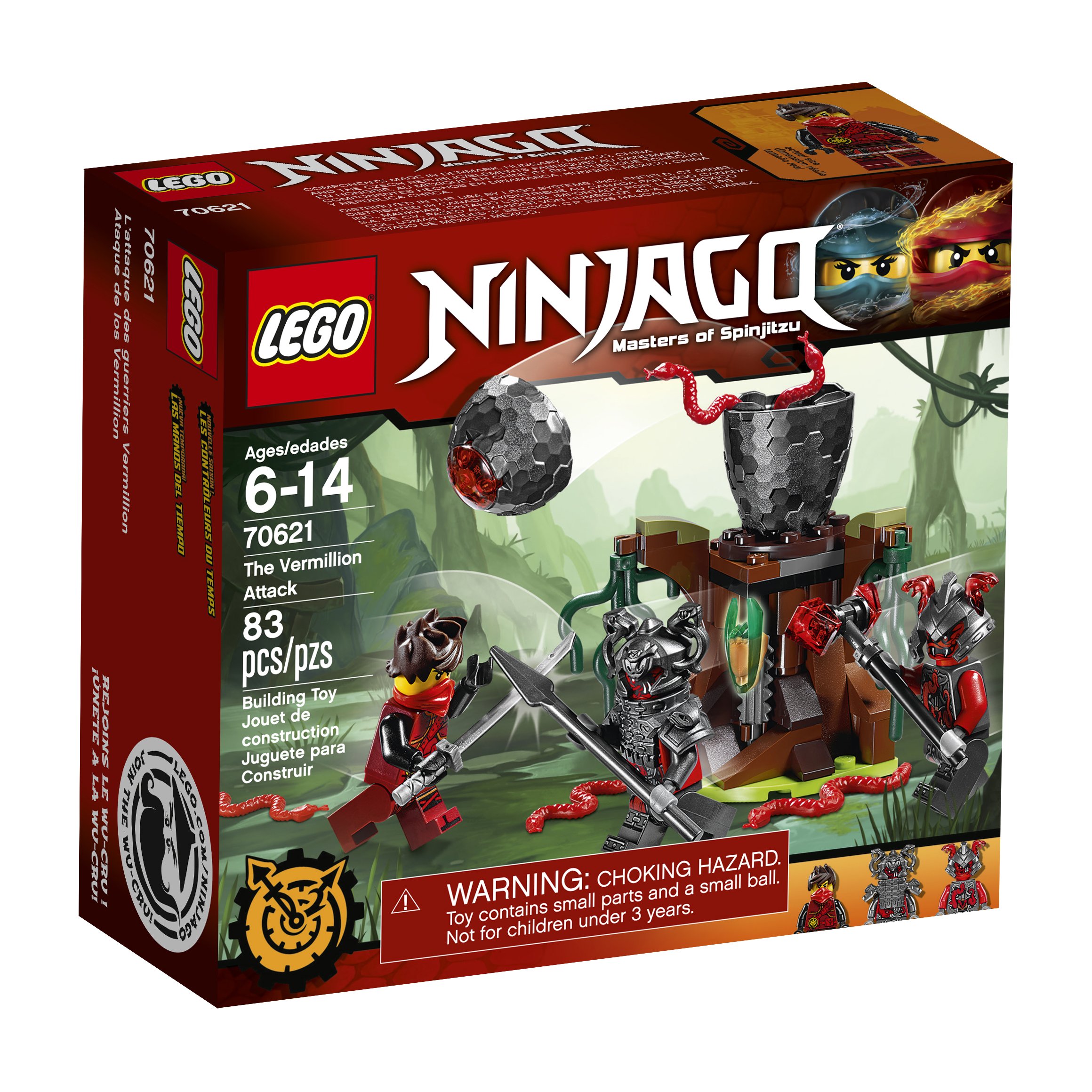 Kit De Construcción Lego Ninjago The Vermillion Attack 70621 - Venta Internacional.