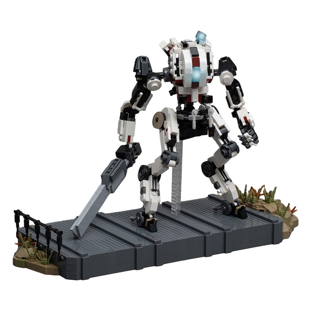 Foto 2 | Kit De Maquetas De Construcción Titan Ronin Mech De 1228 Piezas Con Manual - Venta Internacional.