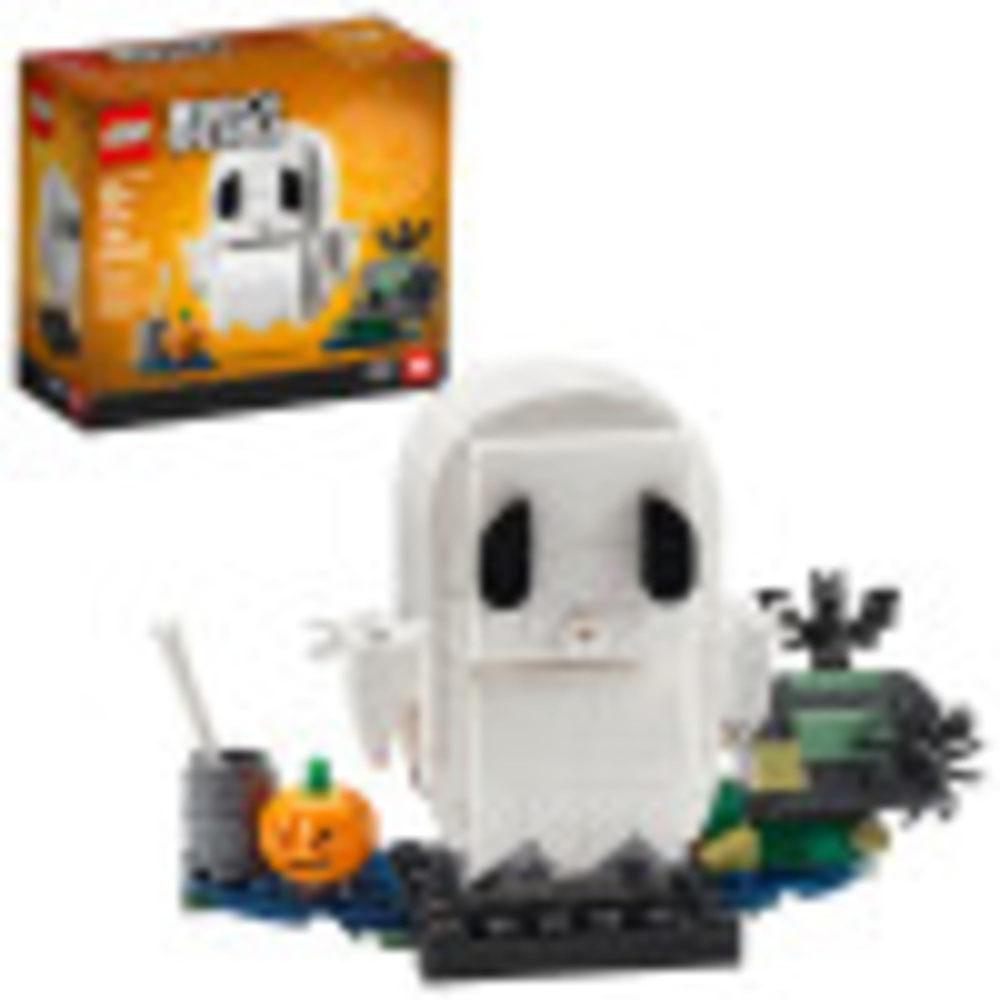 Kit De Construcción Lego Brickheadz Halloween Ghost 40351 (136 Piezas) - Venta Internacional.