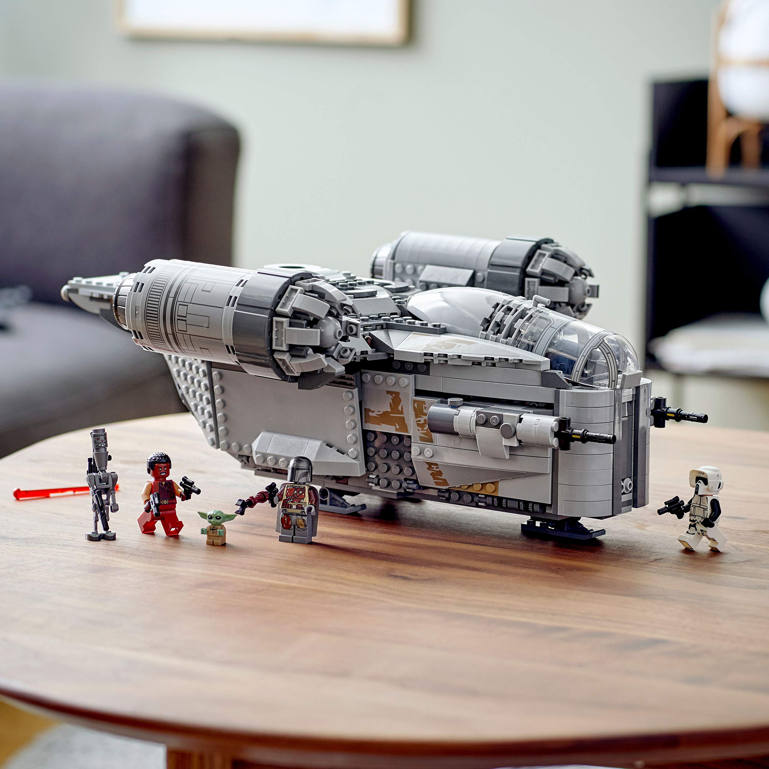 Foto 5 pulgar | Juguete Lego Star Wars The Razor Crest 75292 Mandalorian Con El Niño - Venta Internacional.