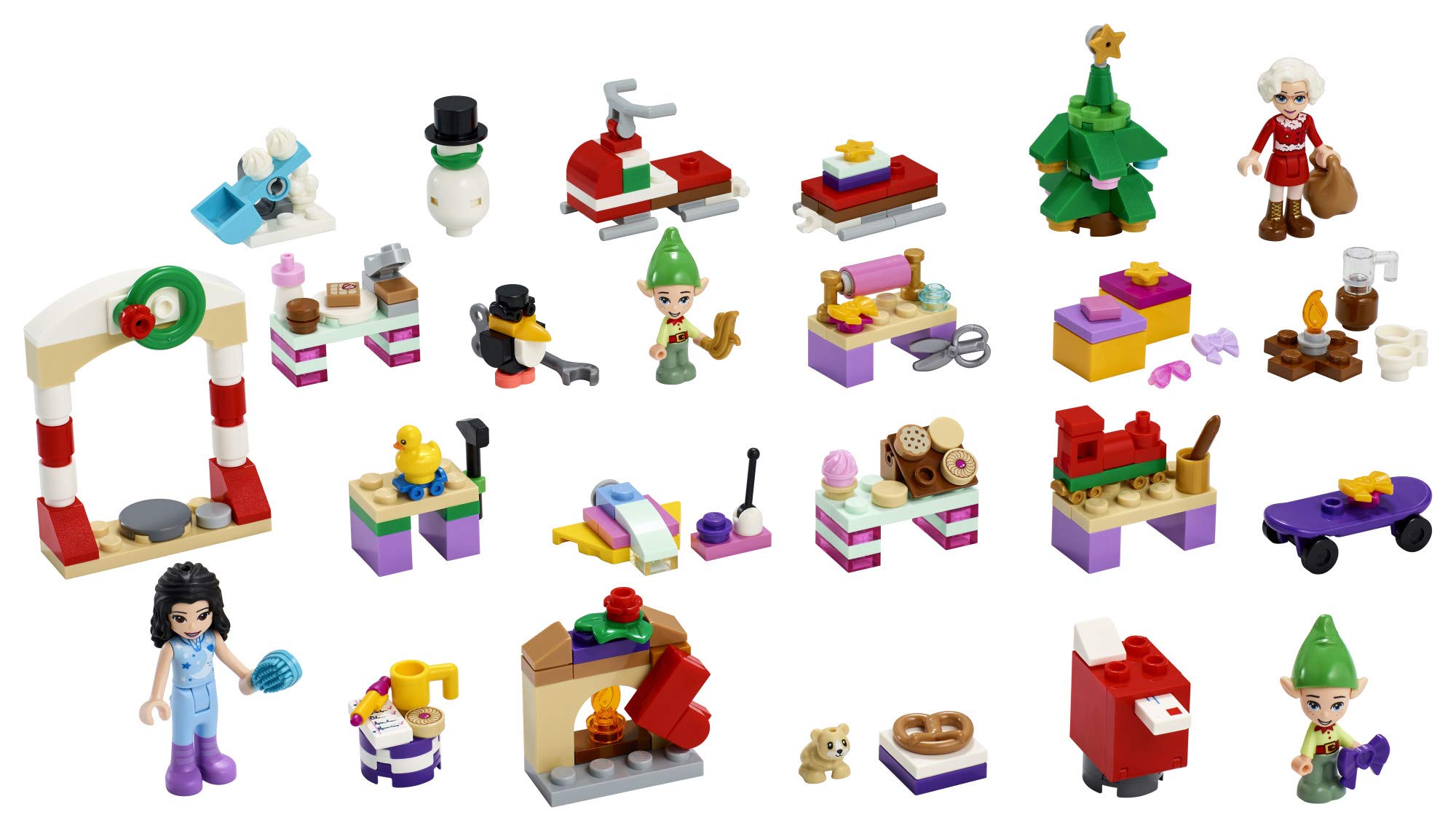 Foto 3 pulgar | Calendario De Adviento Lego Friends 2020 41420 Para Niños (236 Piezas) - Venta Internacional.