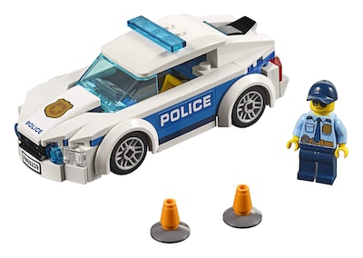 Foto 2 | Kit De Construcción Lego City Police Patrol Car 60239 (92 Piezas) - Venta Internacional.