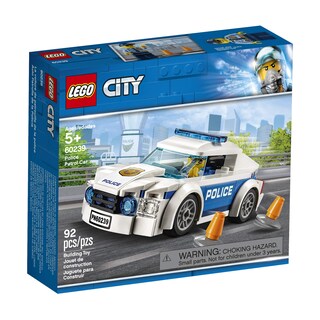 Foto 4 | Kit De Construcción Lego City Police Patrol Car 60239 (92 Piezas) - Venta Internacional.