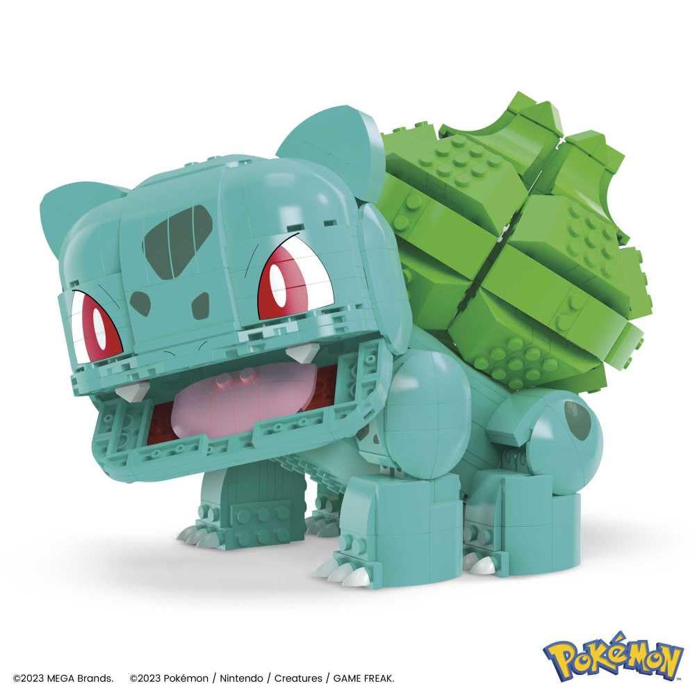 Foto 5 pulgar | Juguete De Construcción De Figuras De Acción Mattel Mega Pokémon Bulbasaur - Venta Internacional.